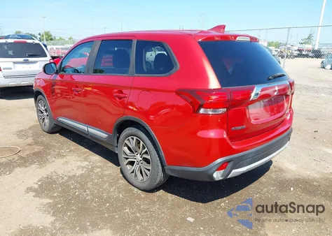2017 Mitsubishi Outlander Se from USA, damaged, VIN JA4AZ3A36HZ021652
